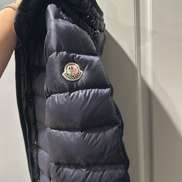 Moncler MIDI Jacket, Navy Blue - Picture 5 of 9